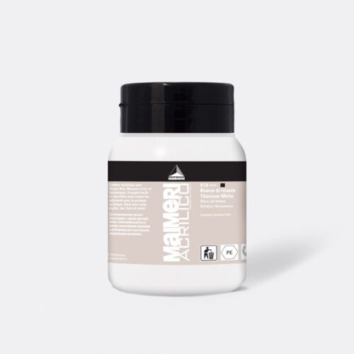 Maimeri Acrilico 500 ml Titanium White