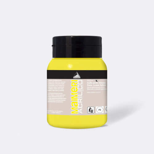 Maimeri Acrilico 500 ml Permanent Yellow Lemon