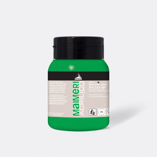 Maimeri Acrilico 500 ml Permanent Green Light