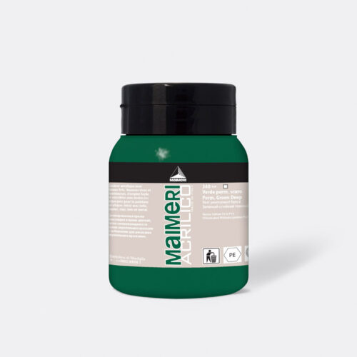 Maimeri Acrilico 500 ml Permanent Green Deep