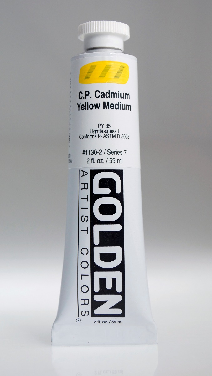 Golden Heavy Body 59 ml CP Cadmium Yellow Medium s7