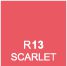 Touch Twin Marker R13 Scarlet
