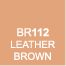 Touch Twin Marker BR112 Leather Brown