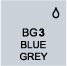 Touch Twin Marker BG3 Blue Grey