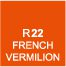 Touch Twin Marker R22 French Vermilion