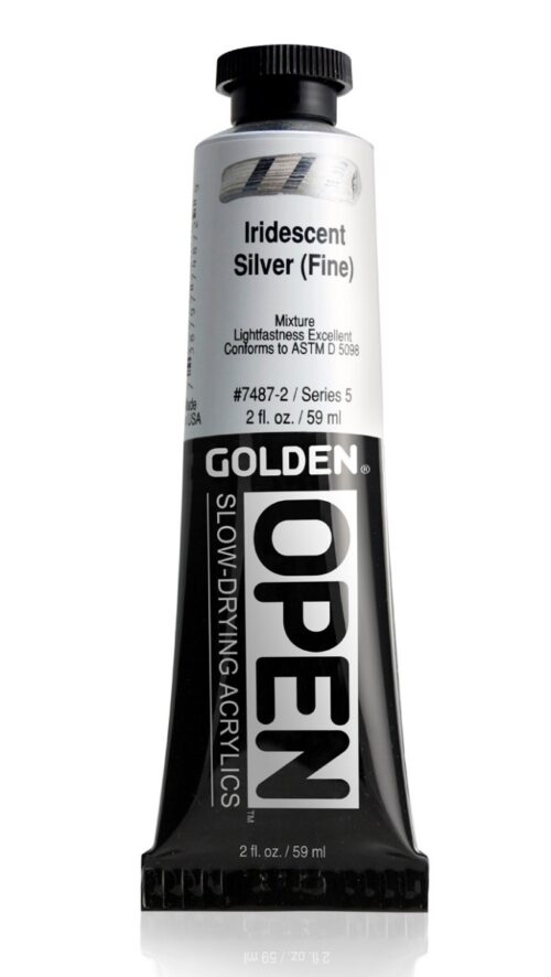 Golden OPEN 59 ml Iridescent Silver Fine s5