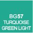 Touch Twin Marker BG57 Turquoise Green Light