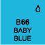 Touch Twin Marker B66 Baby Blue