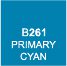 Touch Twin Marker B261 Primary Cyan