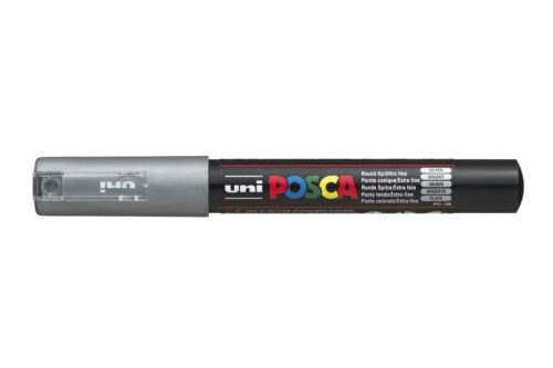 Uni Posca Marker PC-1M Silver 0,7mm
