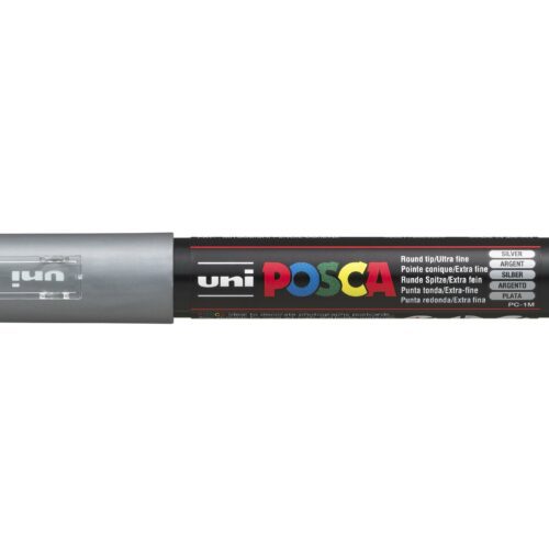 Uni Posca Marker PC-1M Silver 0,7mm
