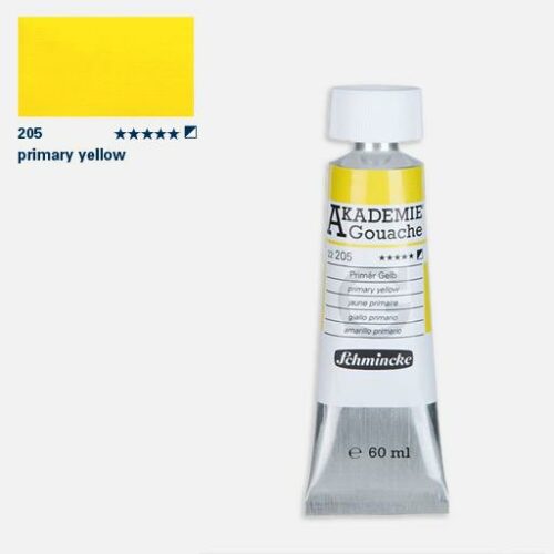 Schmincke Akademie Gouache primary yellow 22205