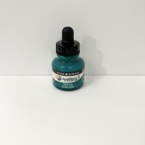 System3 Acrylic Ink 29,5 ml Phthalo Green