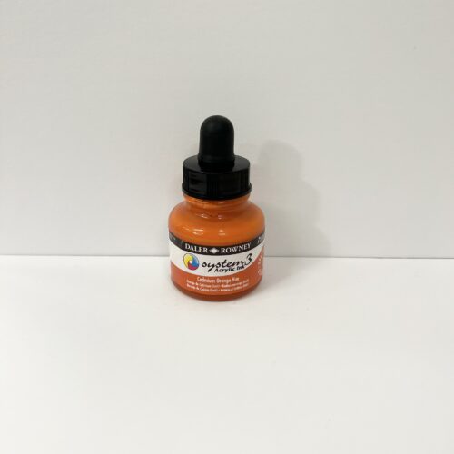 System3 Acrylic Ink 29,5 ml Cadmium Orange Hue